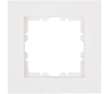 Kopp Abdeckrahmen 1-fach HK07 PURE reinweiß glänzend