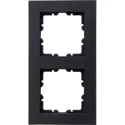 Kopp Abdeckrahmen 2-fach HK07 PURE anthrazit (406915007)