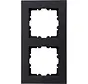 Abdeckrahmen 2-fach HK07 PURE anthrazit (406915007)