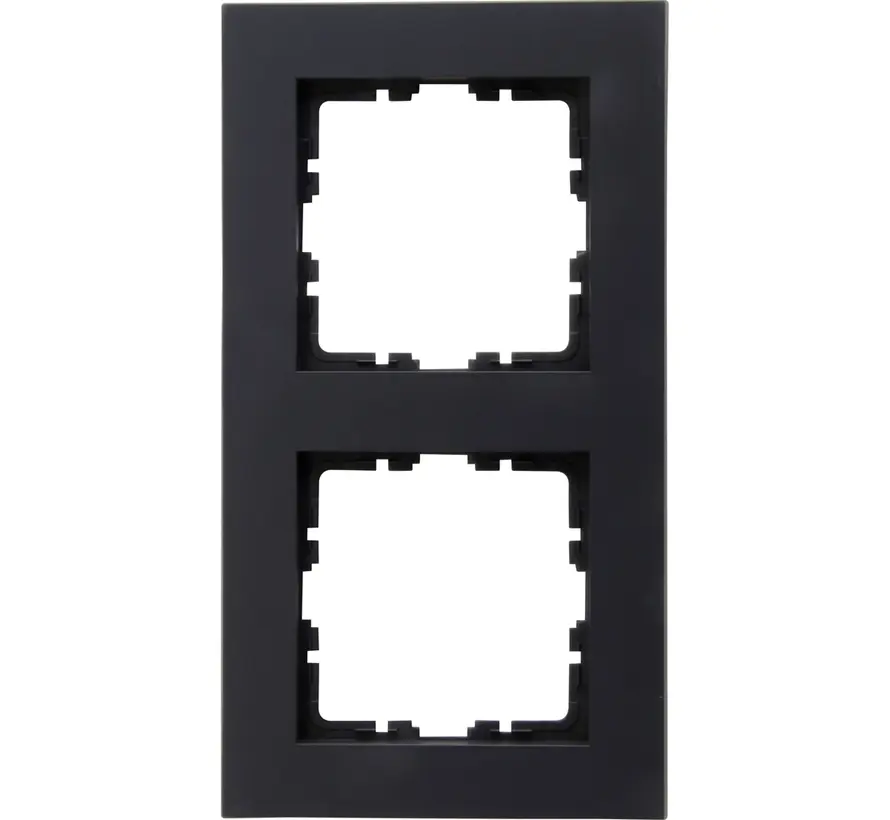 Abdeckrahmen 2-fach HK07 PURE anthrazit (406915007)