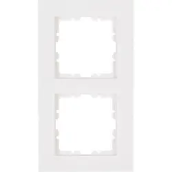 Kopp Abdeckrahmen 2-fach HK07 PURE reinweiß glänzend