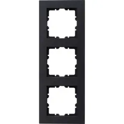 Kopp Abdeckrahmen 3-fach HK07 PURE anthrazit (407015001)