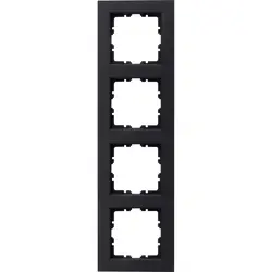 Kopp Abdeckrahmen 4-fach HK07 PURE anthrazit (407115004)