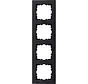 Abdeckrahmen 4-fach HK07 PURE anthrazit (407115004)