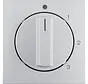 Drehbedienaufsatz Dreistufenschalter Nullstellung 1-2-3 S1/B3/B7 aluminium matt (1096140400)