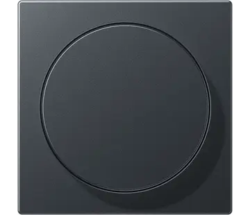 JUNG Dimmerbedienaufsatz Drehdimmer A-range anthrazit matt (A 1740 BF ANM)