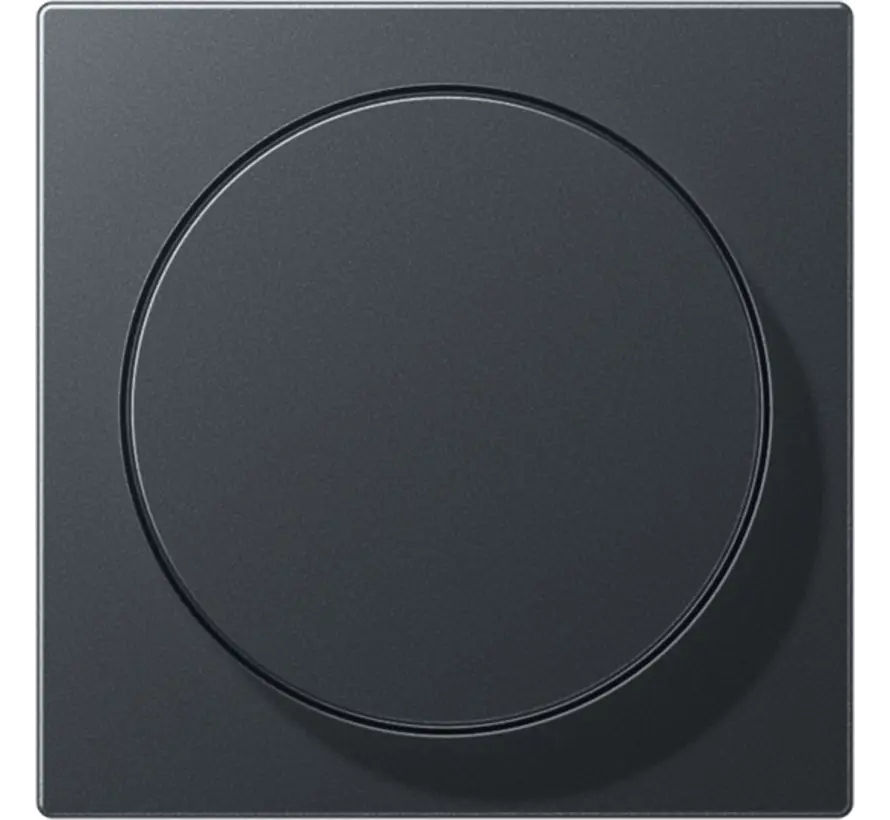 Dimmerbedienaufsatz Drehdimmer A-range anthrazit matt (A 1740 BF ANM)