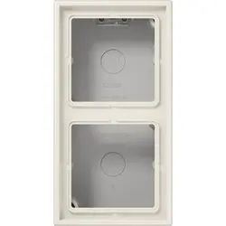 JUNG Aufputz-Gehäuse 2-fach LS990 creme (LS 582 A W)