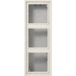 JUNG Aufputz-Gehäuse 3-fach LS990 creme (LS 583 A W)