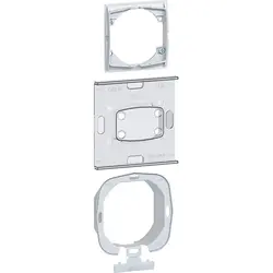 Hager Berker Transparentes Dichtungsset für Schalter/Taster Serie A1/A8/C1/C8 (WAA1102)