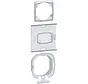 Transparentes Dichtungsset für Schalter/Taster Serie A1/A8/C1/C8 (WAA1102)