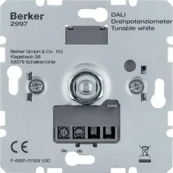 Hager Berker Potentiometer DALI Tunable White (WDN4031)