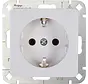 Schuko-Steckdose HK02 arktisweiß (914813003)