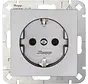 Schuko-Steckdose HK07 Athenis stahl (949347009)
