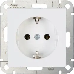 Kopp Schuko-Steckdose HK07 Athenis arktisweiß glänzend (949313005)