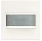 Bedienelemente Busch-Wächter Basic Sensor mit Selectlinse Bewegungssensor Future Linear studioweiß matt (64761-884)