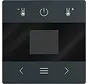 Zentralplatte für Raumthermostat mit Display und Bluetooth Future Linear anthrazit glänzend (1794 MDRT-81)