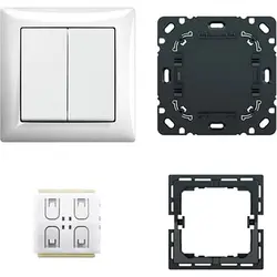 Busch-Jaeger Friends of Hue Smart Switch Komplettset Balance SI weiß glänzend (6716 UJ-914)