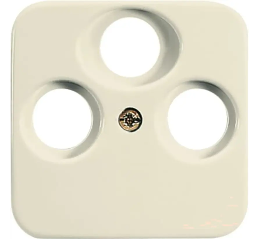 Zentralplatte Antennen + Sat / Koaxial Steckdose Standard SI (1743-03-212)