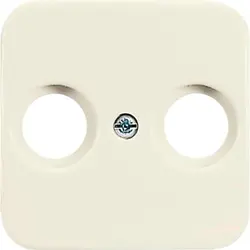 Busch-Jaeger Zentralplatte Antennen / Koaxial Steckdose Standard SI (2531-212)