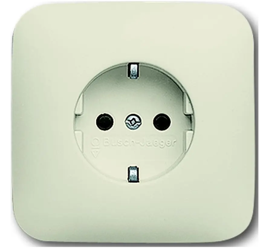 Schuko-Steckdose mit Vollplatte für Einzelmontage Standard SI (20 EUJ-212-503)