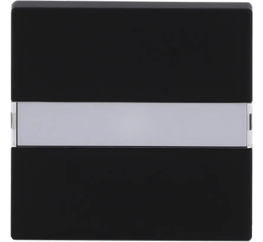 Wippe mit Beschriftungsfeld Future Linear schwarz matt (1764 NLI-885)