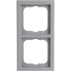 Busch-Jaeger Abdeckrahmen 2-fach Future Linear alusilber (1722-183K)
