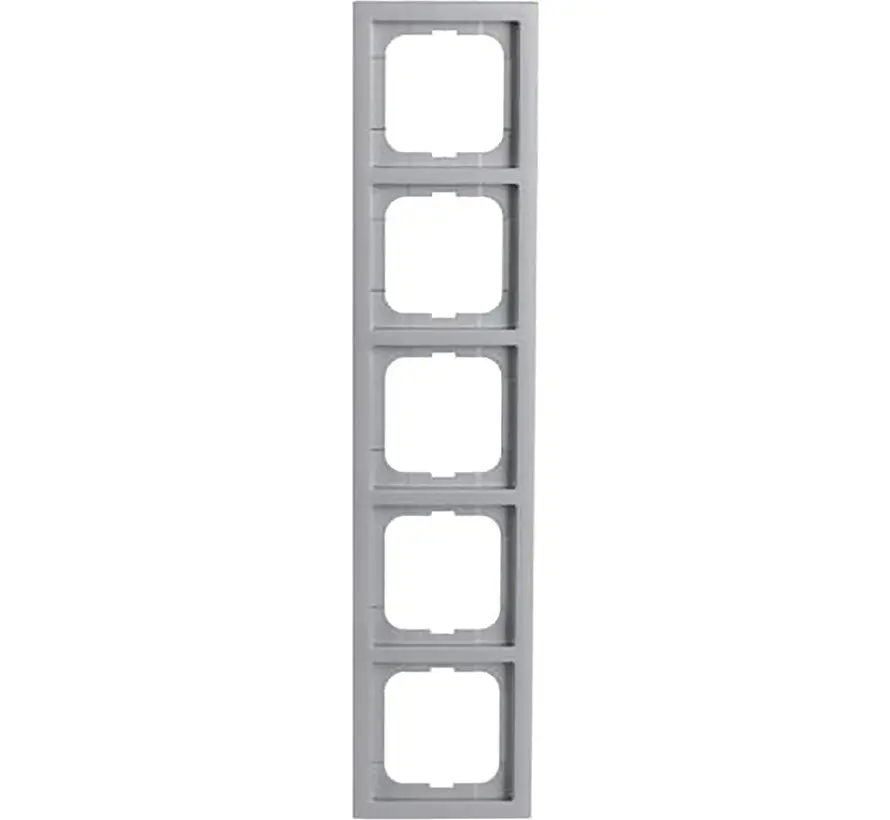 Abdeckrahmen 5-fach Future Linear alusilber (1725-183K)