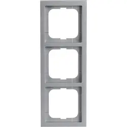Busch-Jaeger Abdeckrahmen 3-fach Future Linear alusilber (1723-183K)