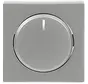 Dimmerbedienaufsatz Drehdimmer Future Linear alusilber (6540-83-102)