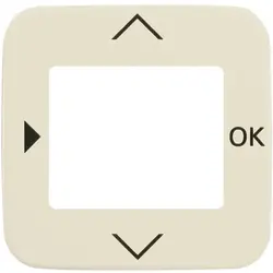 Busch-Jaeger Zentralplatte Timer-/CO2/Thermostat Standard SI (6435-212)