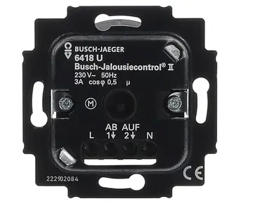 Busch-Jaeger Jalousiesteuerung ohne Nebenstelleneingang (6418 U)