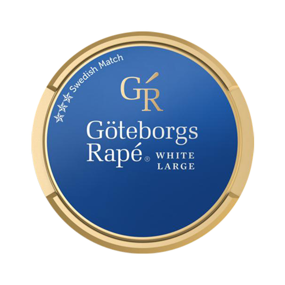 Göteborgs Rapé White Large
