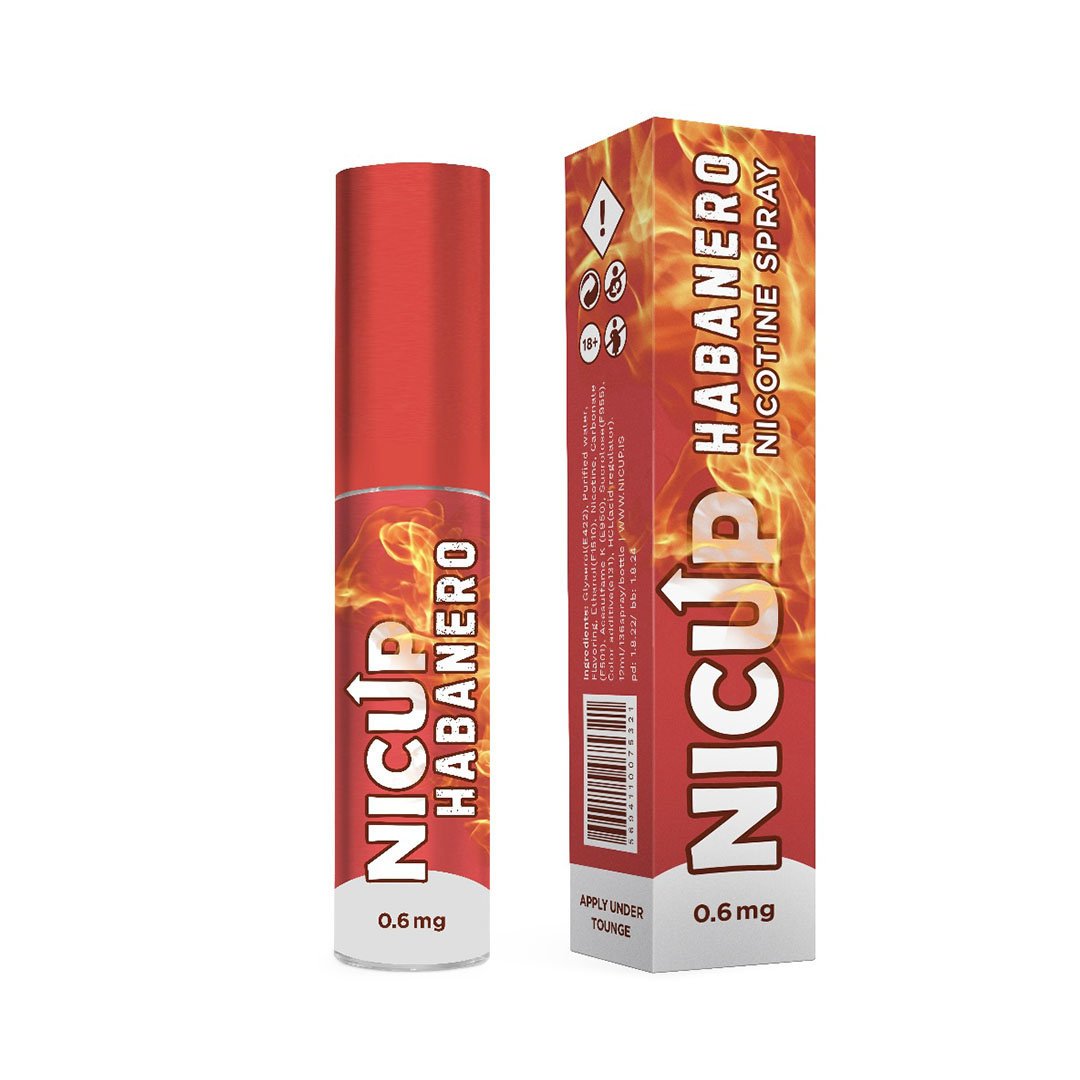 NICUP Habanero Nicotine Spray