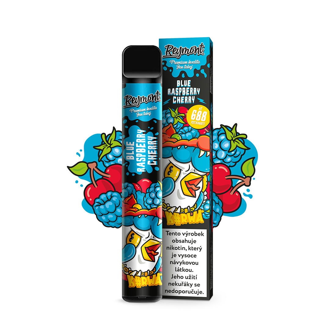 Kurwa Blue Raspberry Cherry Vape