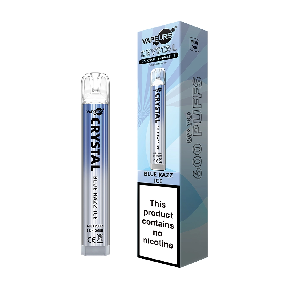 Vapeurs Crystal Blue Razz Ice | Nicotine free