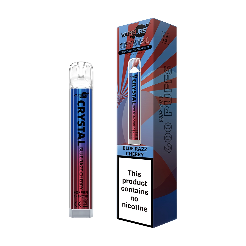 Vapeurs Crystal Blue Razz Cherry | Nicotine free