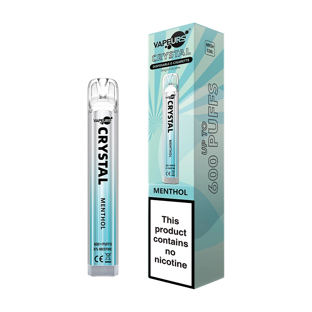 Vapeurs Crystal Menthol | Nicotine free