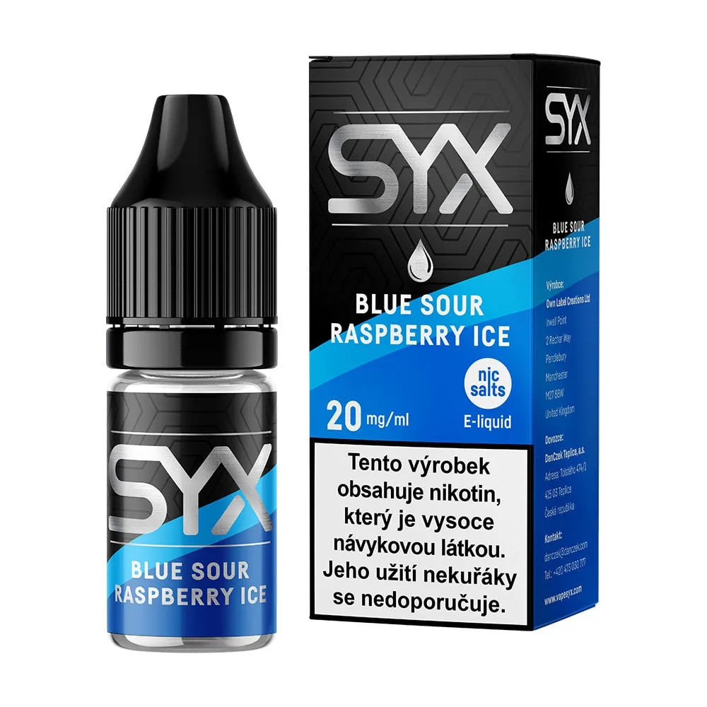 SYX Nic Salt | Blue Sour Raspberry Ice 20