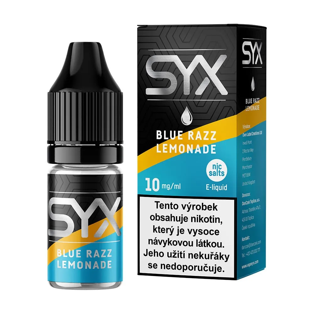 SYX Nic Salt | Blue Razz Lemonade