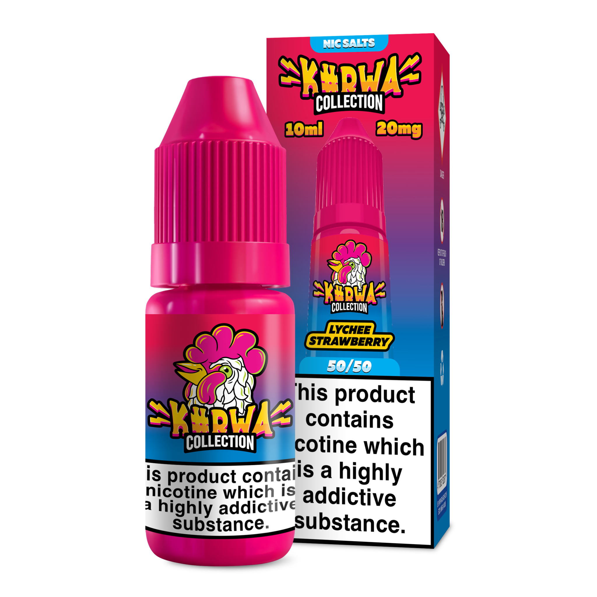 KURWA Collection E-liquids Lychee Strawberry