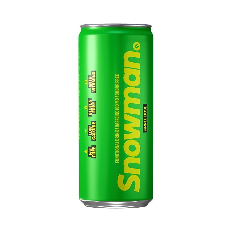 Snowman Apple Dose Energy Drink