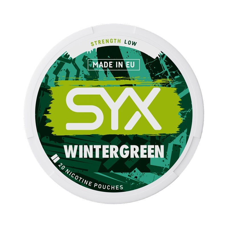 SYX Wintergreen Low | Premium Nikotinbeutel SYX Wintergreen Low | Premium Nikotinbeutel
