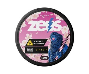 Zeus Cherry Blossom Extra Strong: 25mg Nicotine Pouches - Snussie.com