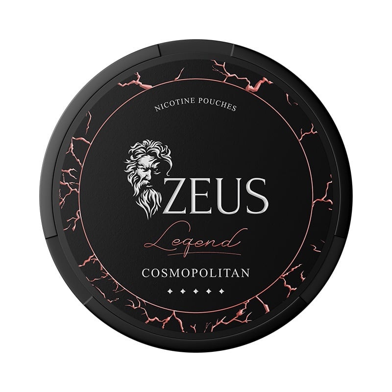 ZEUS LEGEND Cosmopolitan – Il gusto di un cocktail classico in un sacchetto di nicotina