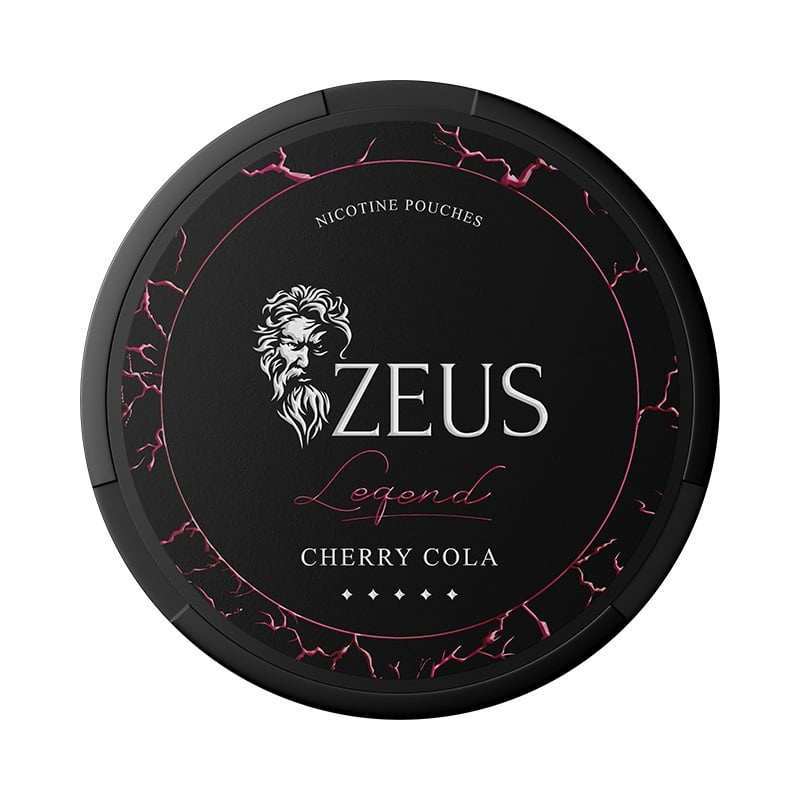 ZEUS LEGEND Cherry Cola – A frescura icónica da cola com um toque doce de cereja em cada bolsa de nicotina