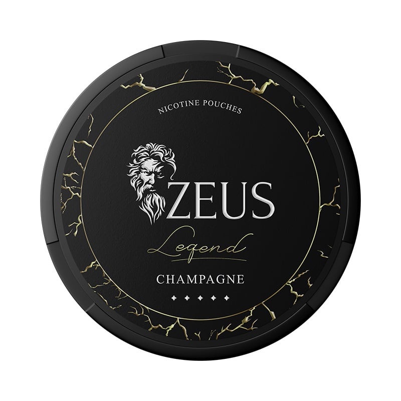 ZEUS LEGEND Champagne – Eleganza e raffinatezza in ogni sacchetto di nicotina