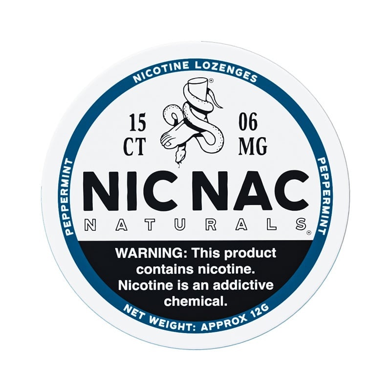 NIC NAC Peppermint  6MG | Gouttes de Nicotine