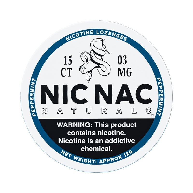 NIC NAC Peppermint  3MG | Nicotine Drops