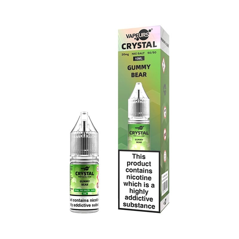 VAPEURS CRYSTAL LIQUIDS Gummy Bear 20MG VAPEURS CRYSTAL LIQUIDS Gummy Bear 20MG